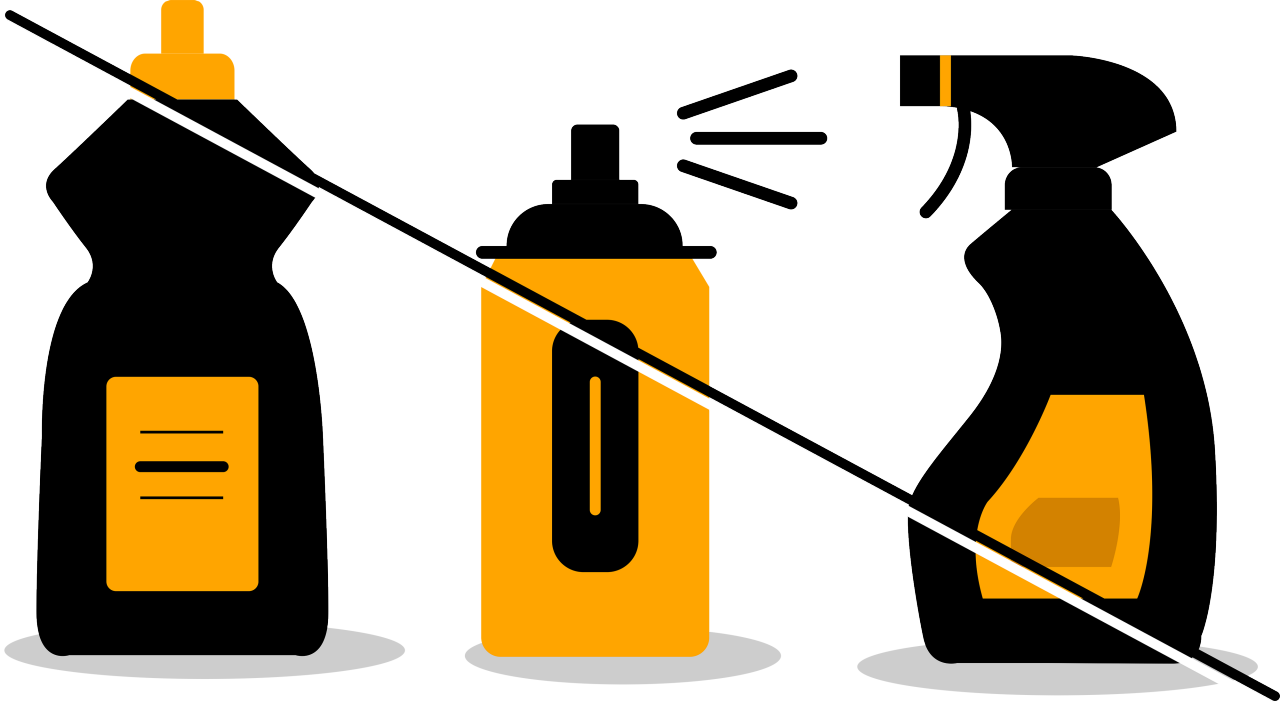 Graphics about not using any liquids when storing your tires.