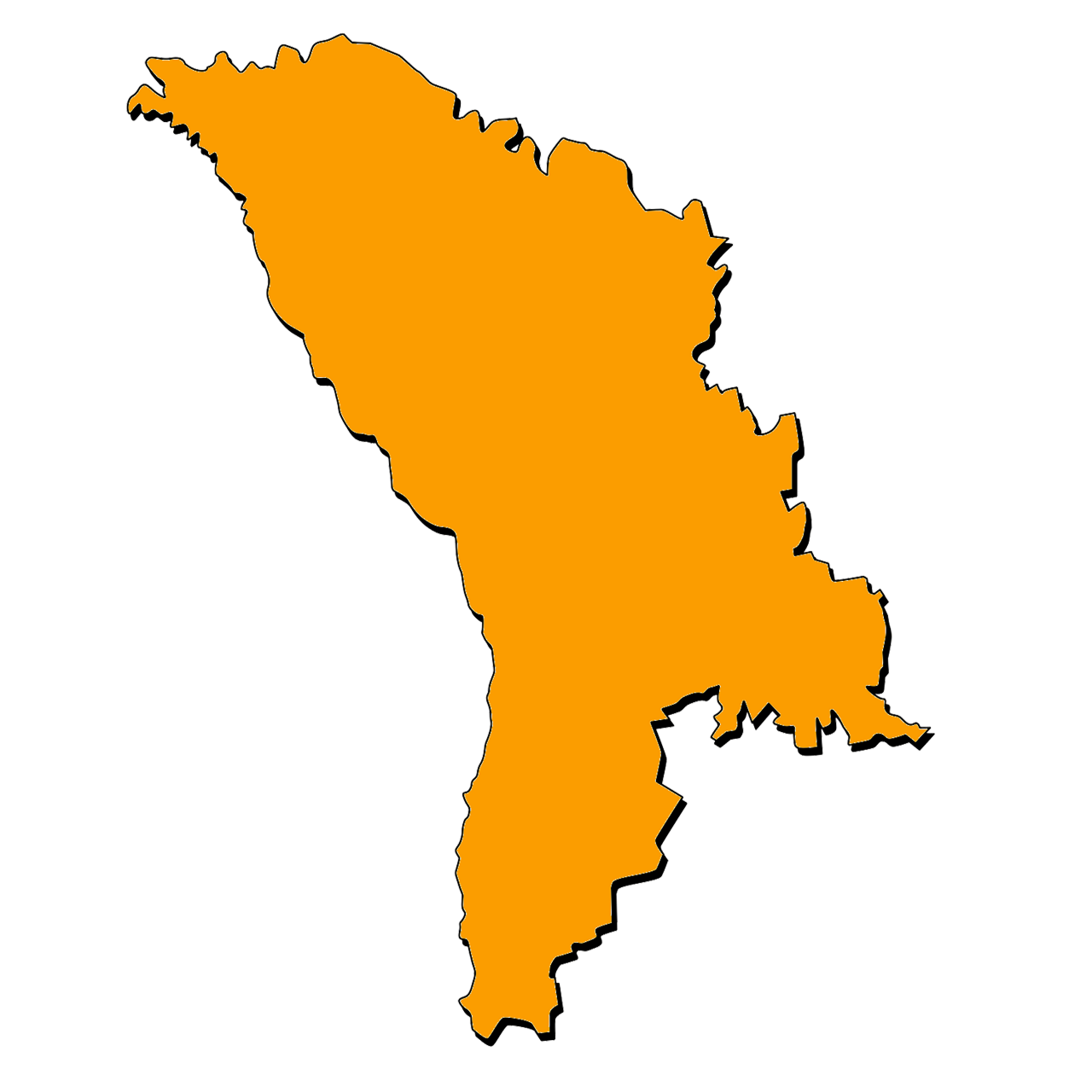 Map of Moldavia