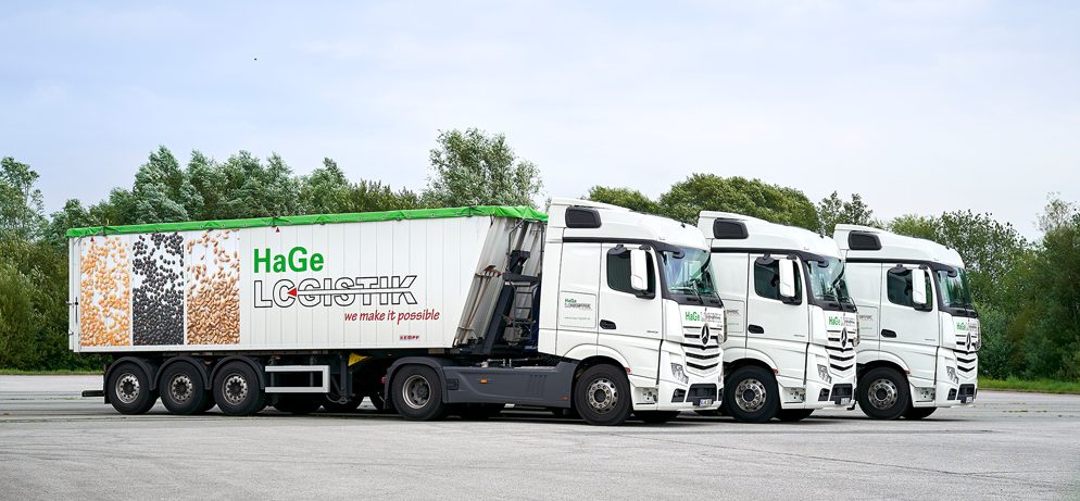 HaGe Logistik truck