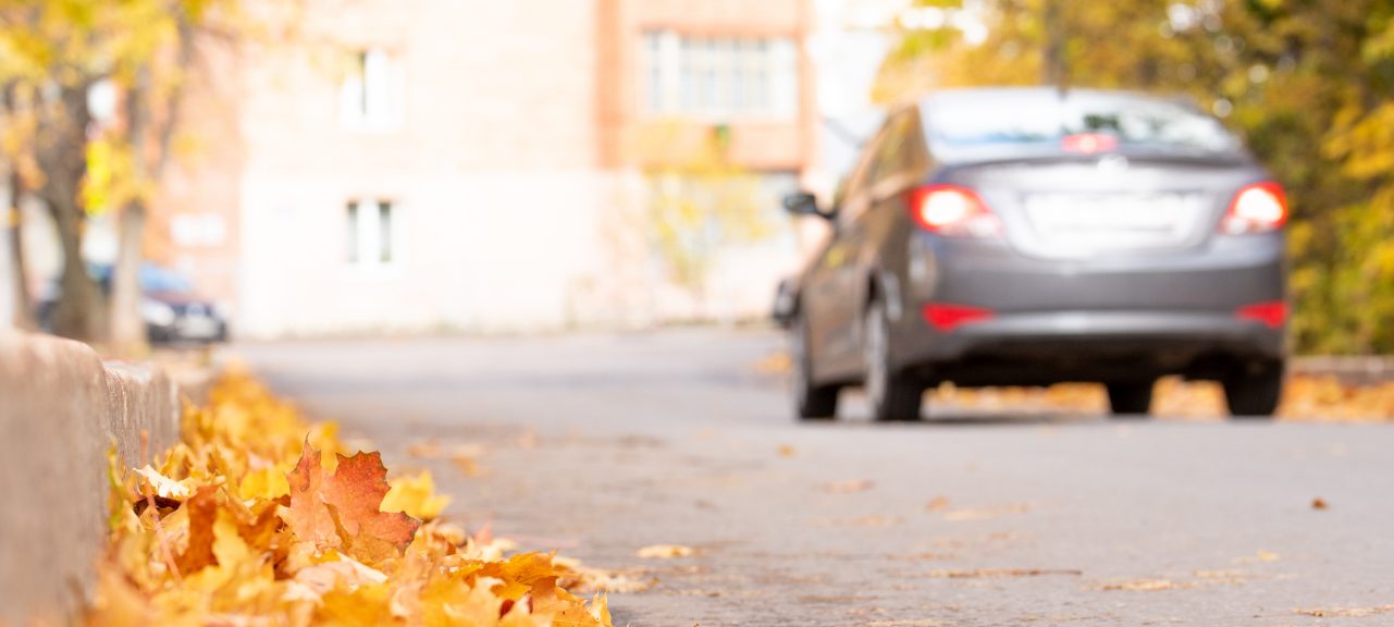 Car in Autumn
