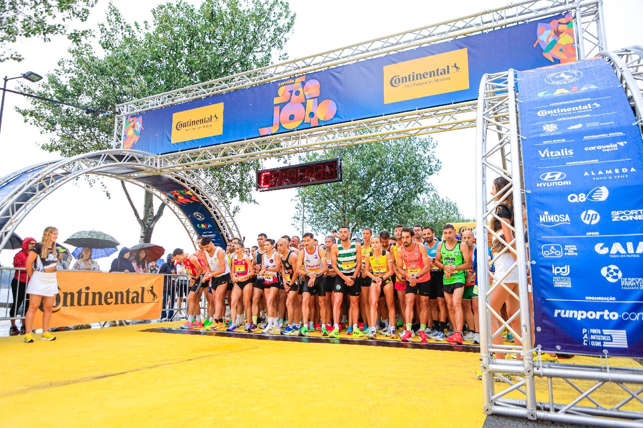 Atletas partem na Continental Corrida de São João 2026