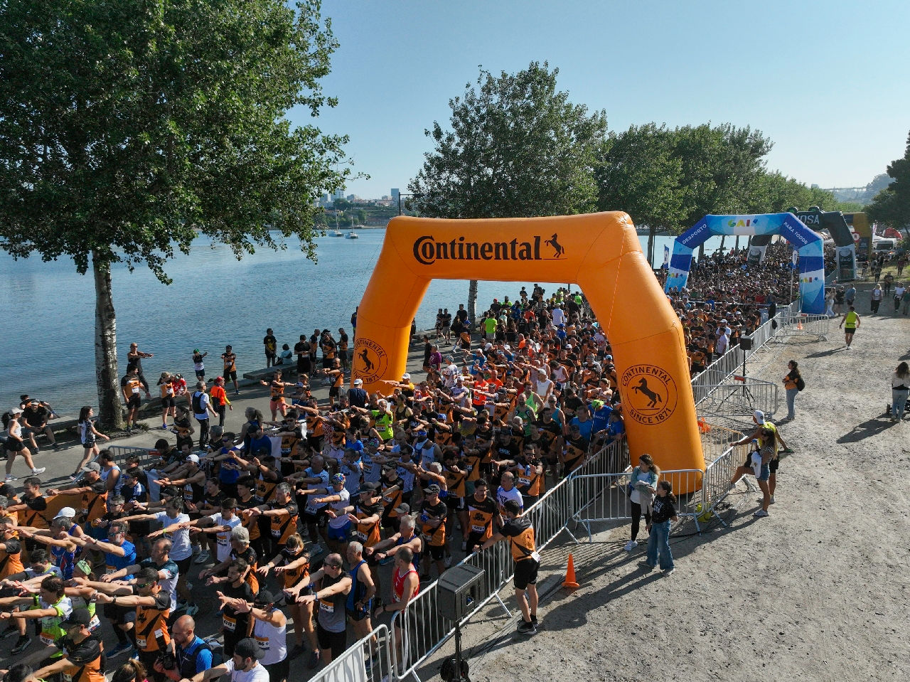 Boa disposição na Continental Corrida de São João