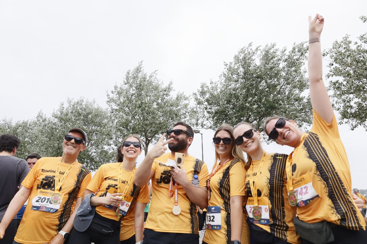 Boa disposição na Continental Corrida de São João