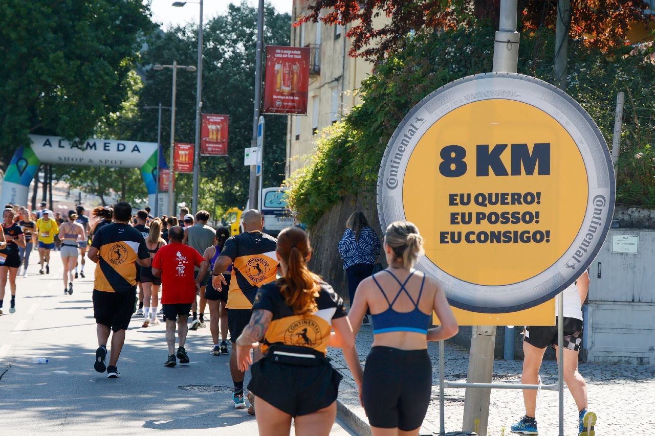 Boa disposição na Continental Corrida de São João