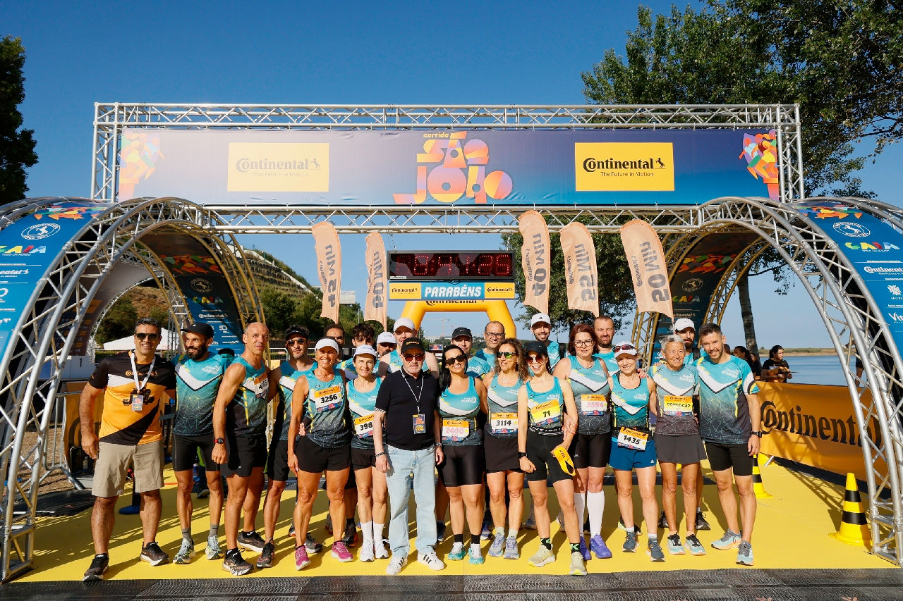 Vencedoras da Continental Corrida de São João - Setor Feminino