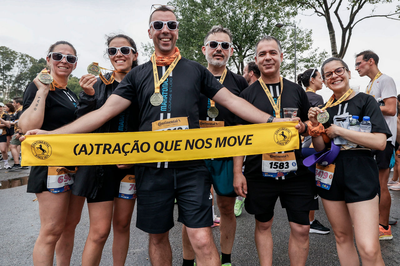 Vencedoras da Continental Corrida de São João - Setor Feminino