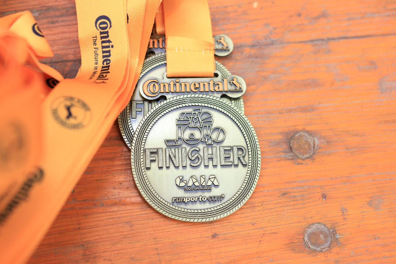 Medalha Finisher da Continental Corrida de São João