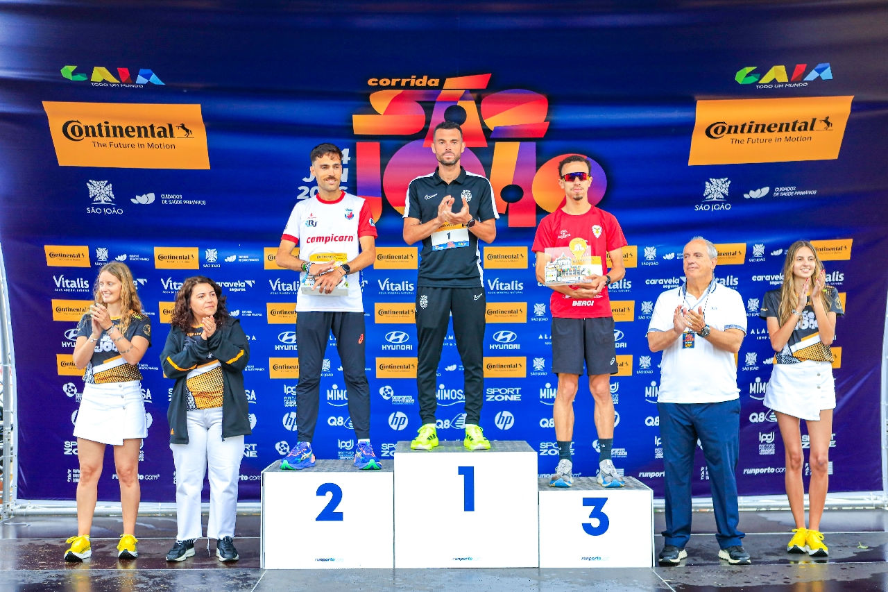 Vencedores - Setor Masculino - Continental Corrida São João 2025