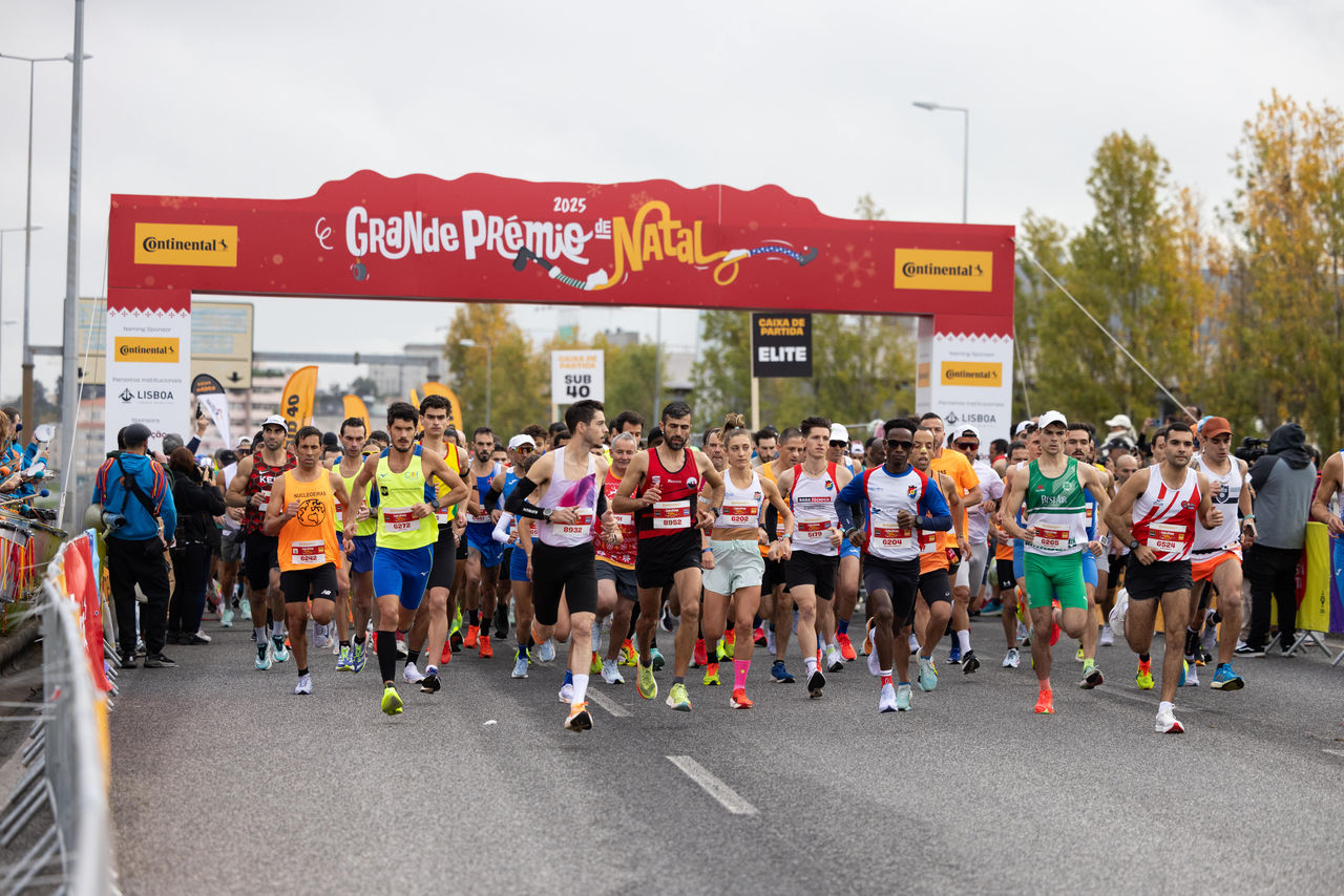 Atletas partem na Continental Corrida de São João