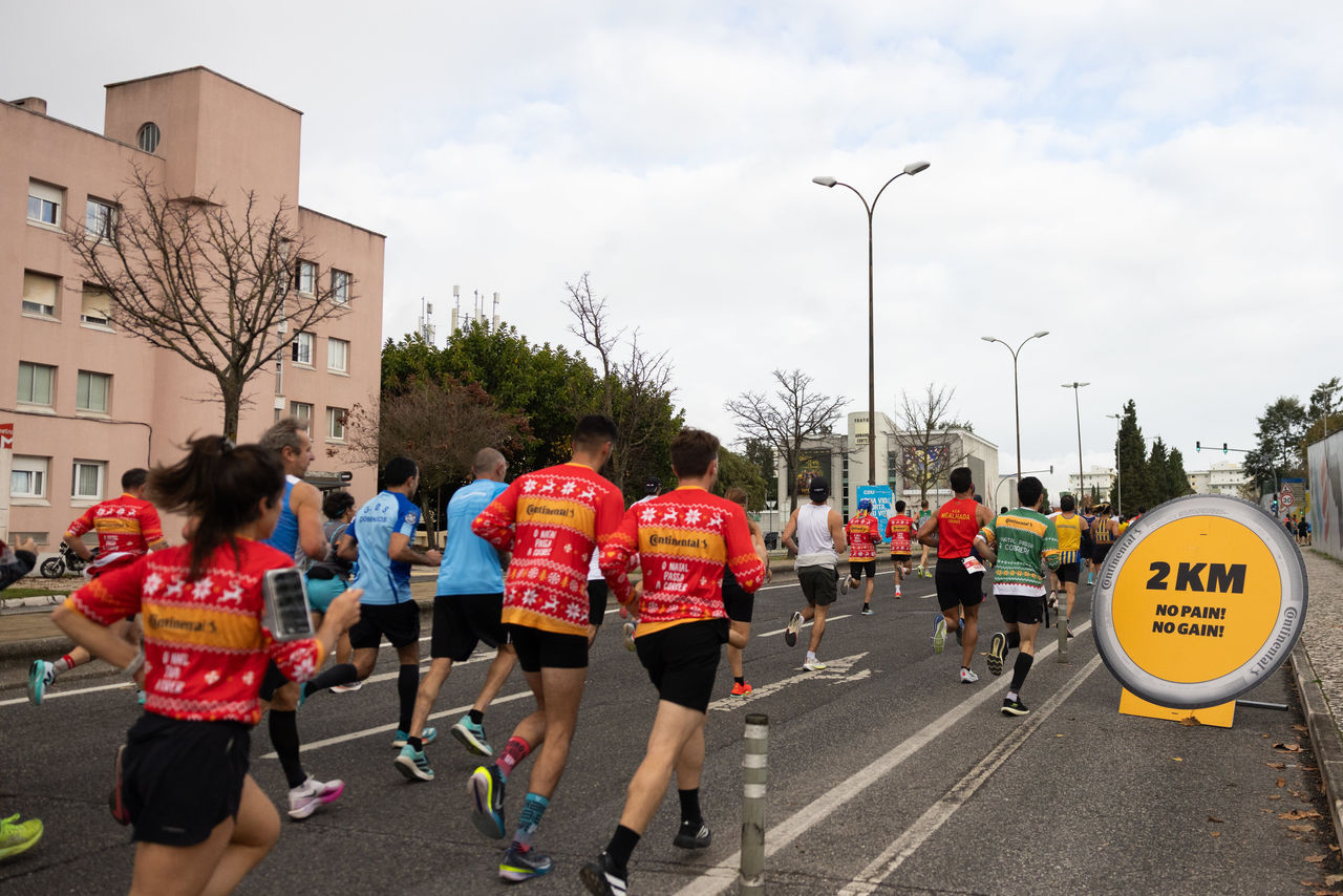Boa disposição na Continental Corrida de São João