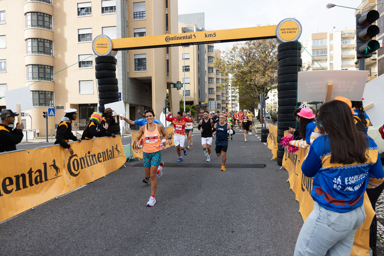 Boa disposição na Continental Corrida de São João
