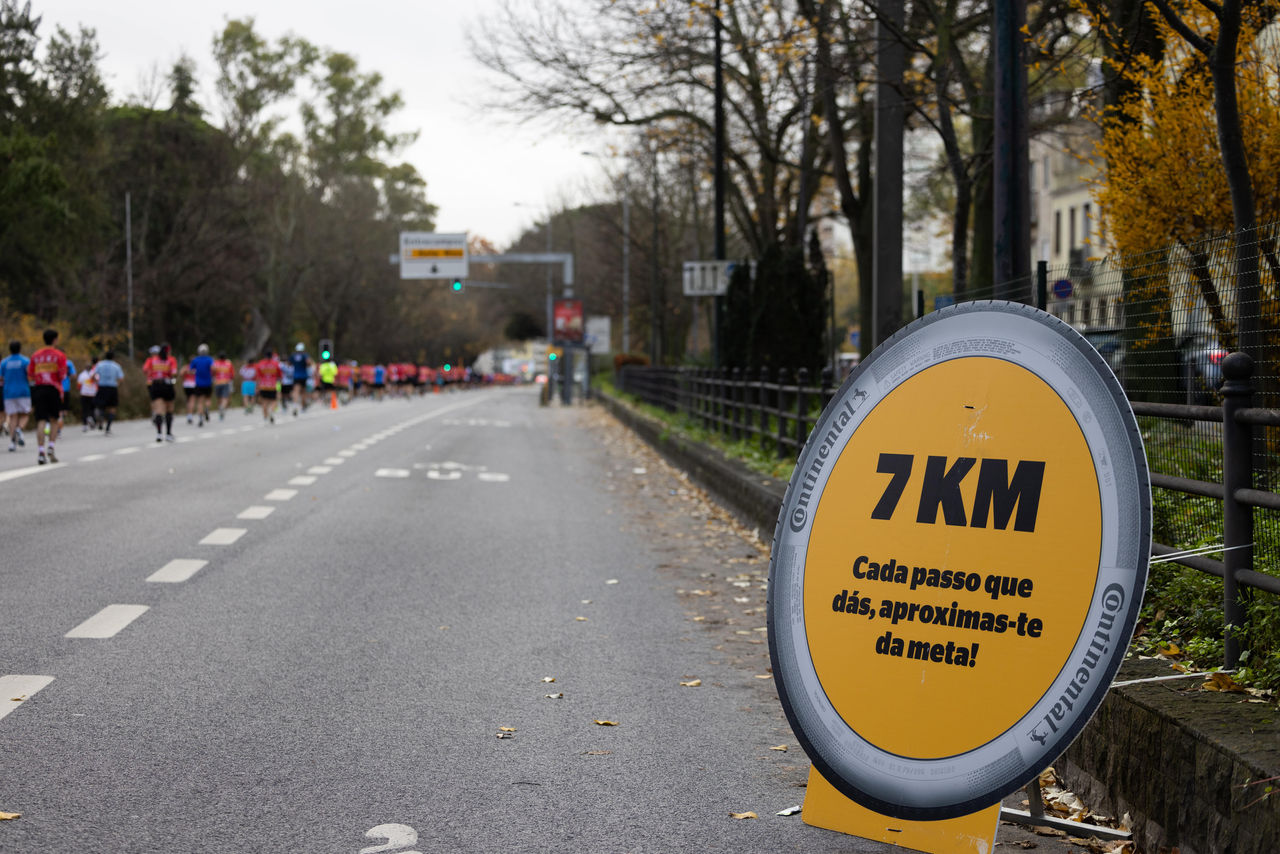 Atletas na partida da Continental Corrida de São João