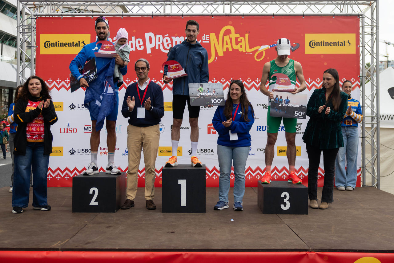 Vencedores - Setor Masculino - Continental Grande Prémio de Natal 2025