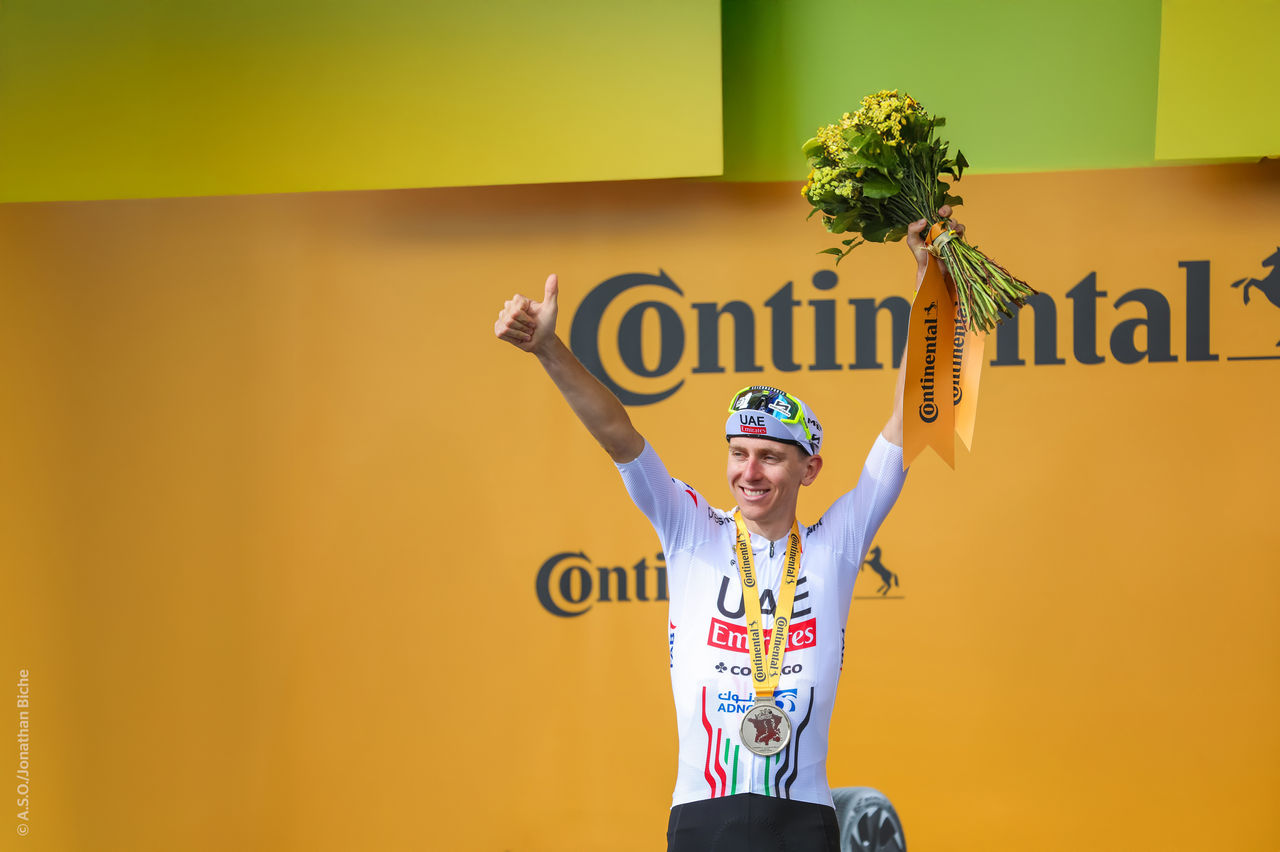 Pódio e Medalhas Continental no Tour de France