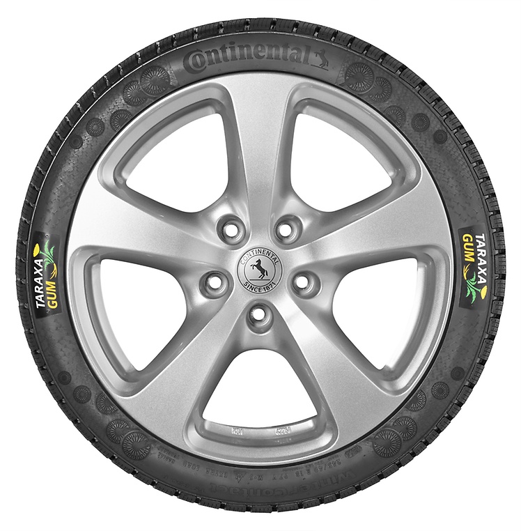 Continental utiliza materiais sustentáveis no pneu dos automóveis