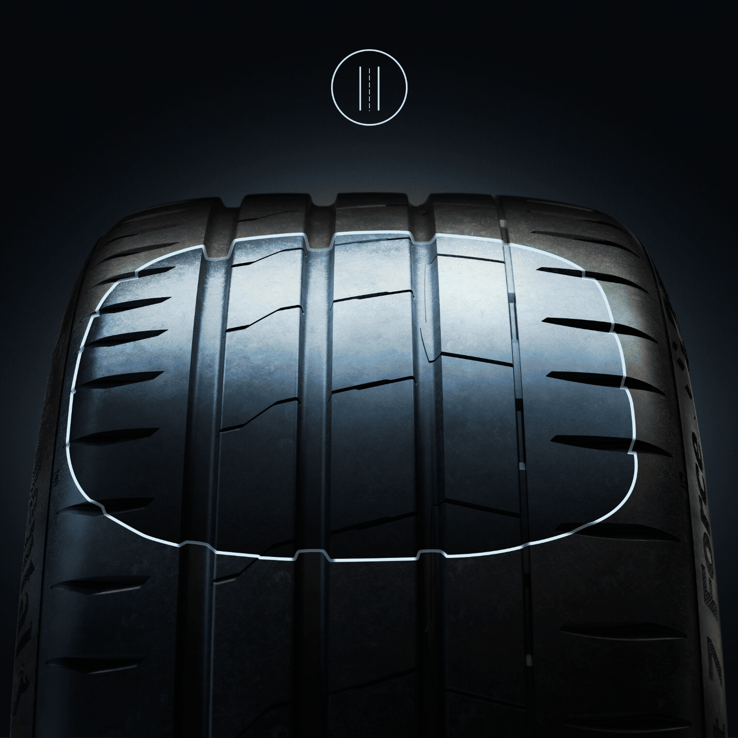 SportContact 7 Force da Continental - Padrão de piso adaptativo