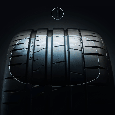 Continental SportContact 7 - Piso adaptativo