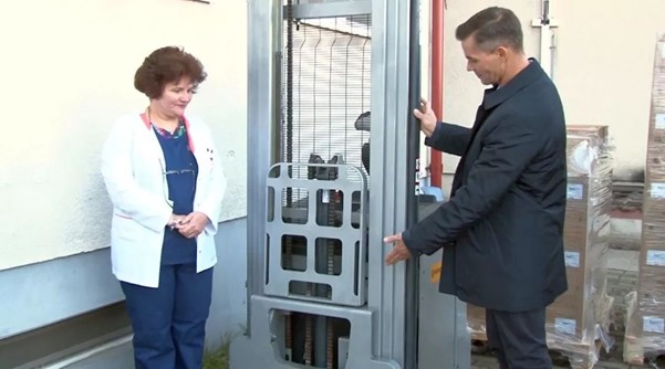 Motostivuitor pentru Institutul de Boli Cardiovasculare Timișoara