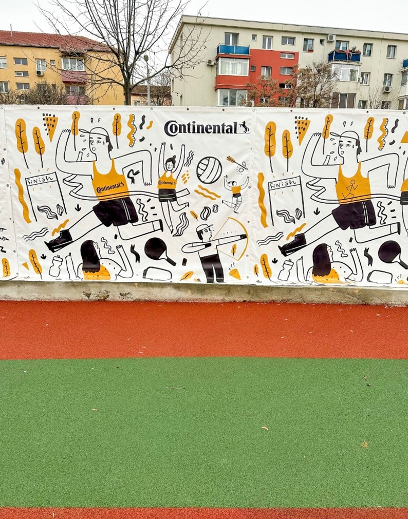 Teren nou de alergare pentru elevii de la LPF Banatul Timișoara