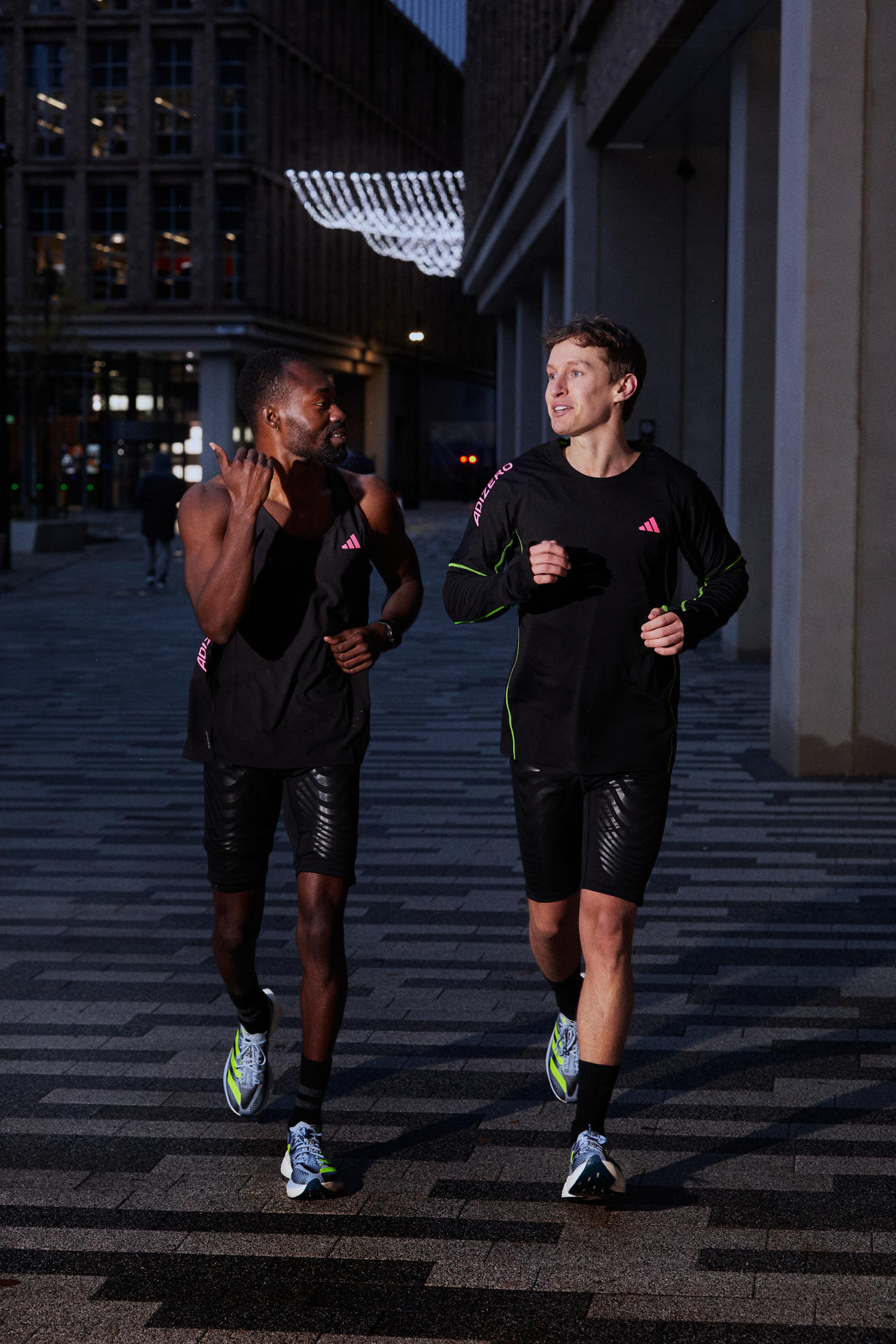 Adidas6 Two friends running