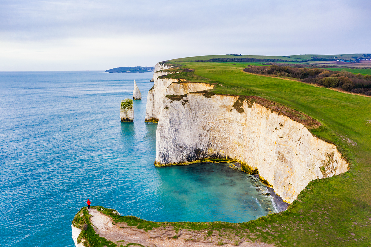 The beautiful Jurassic Coast in Dorset