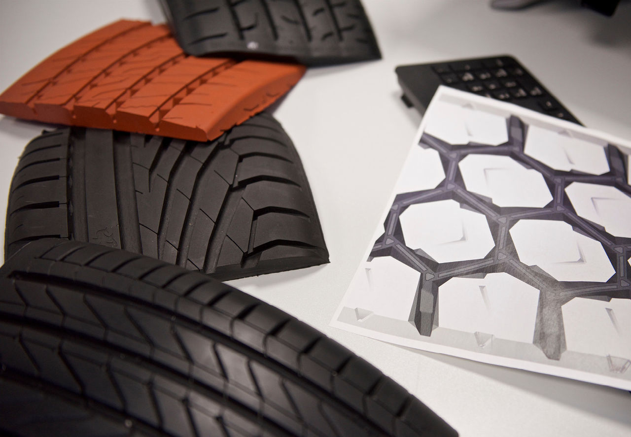 TireTesting4 Tread patterns