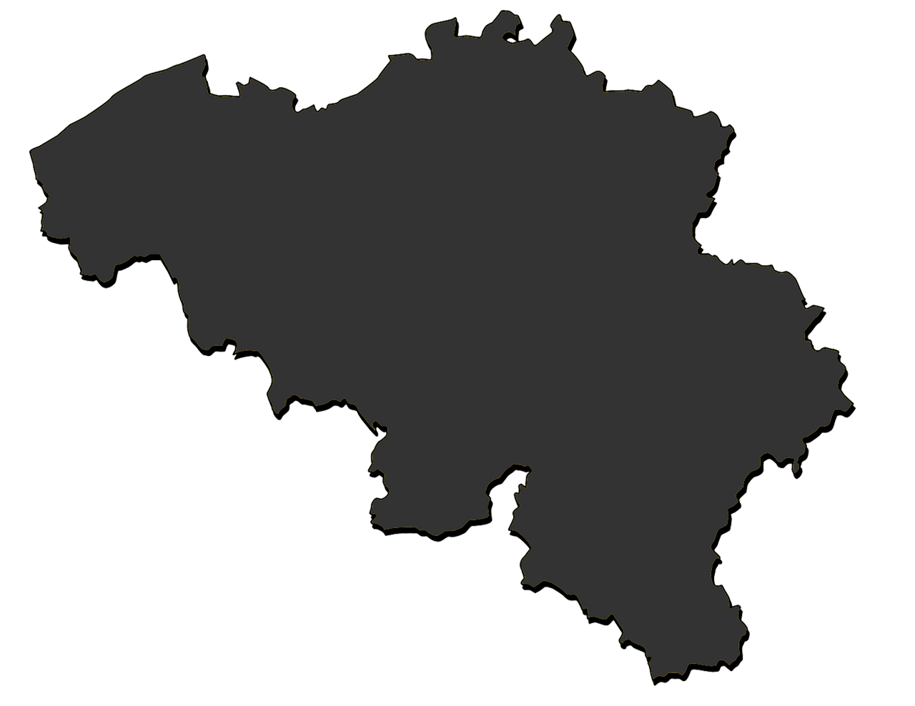Belgium Map of Belgium