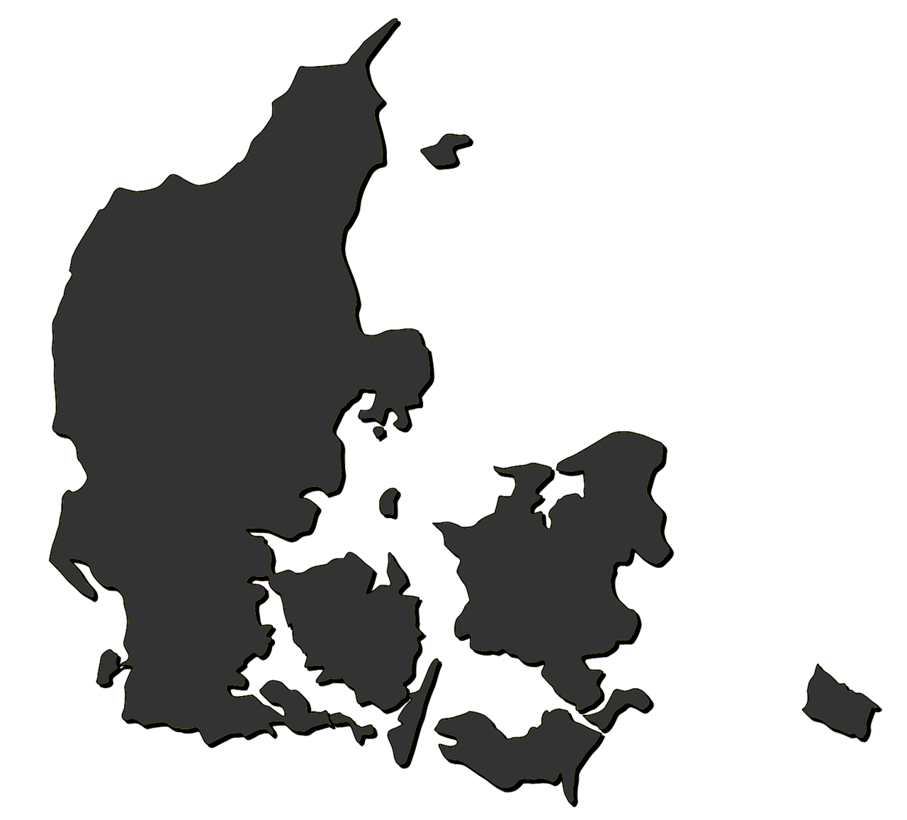 Denmark Map of Denmark