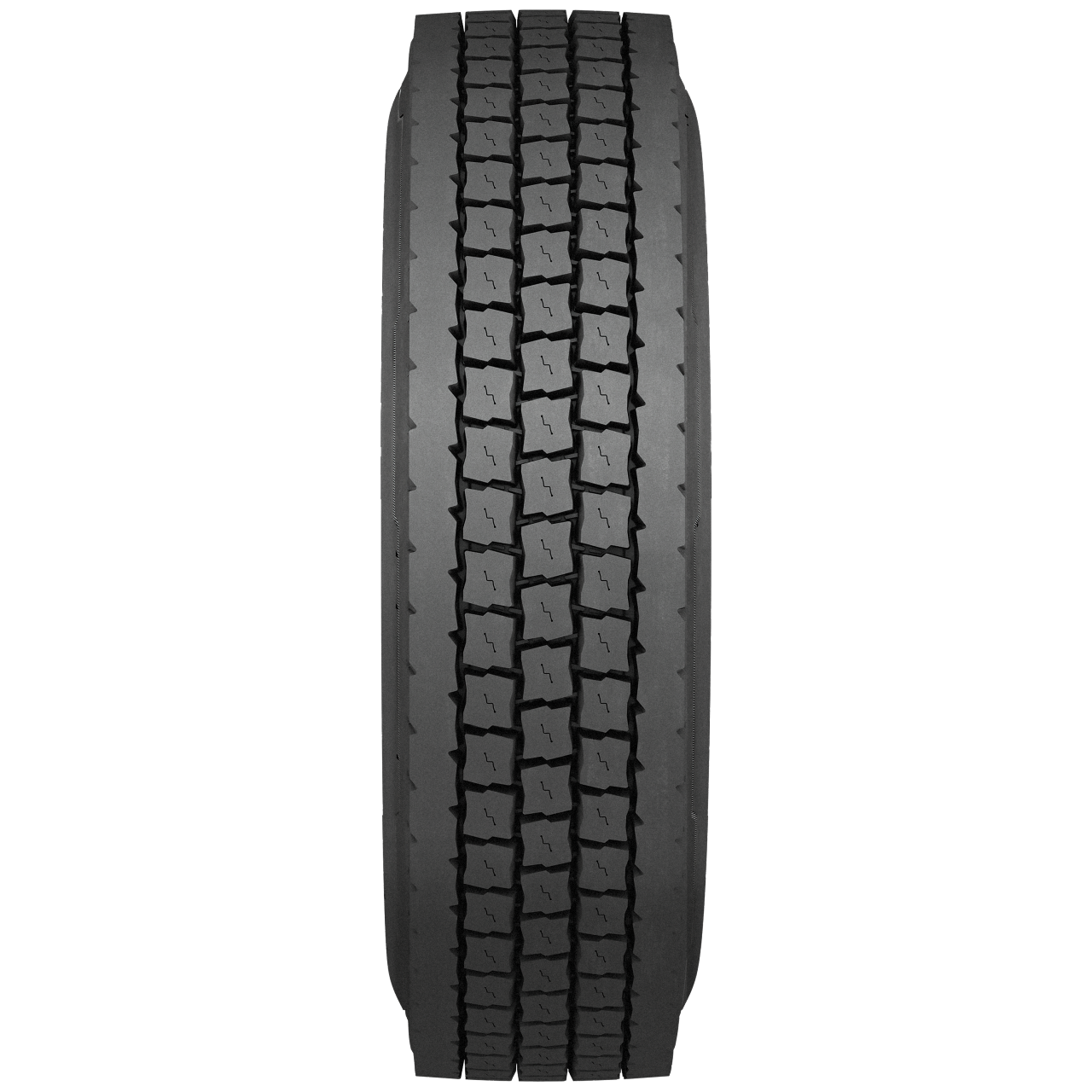 An up-close look at the tread design