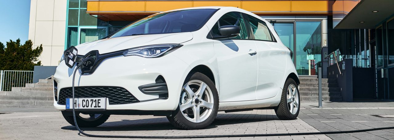 Electric Car being charged