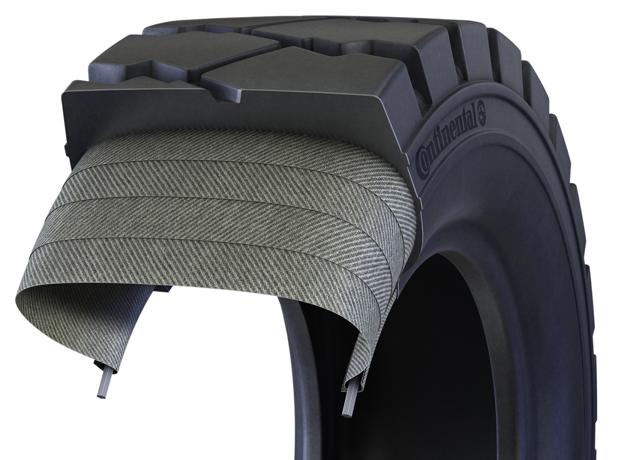 Graphic about Crossply Tire