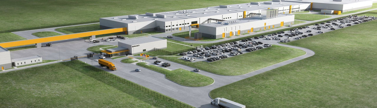 Image of Continental's Clinton, MS manufacturing location